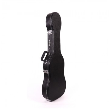 EGC350ST  Electric guitar/shaped hard case Black with Wine Wrinkle