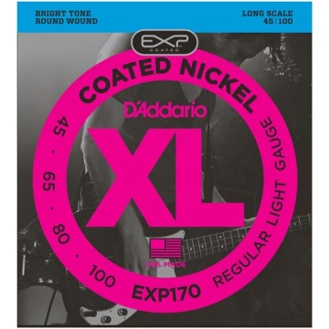 EXP170 Nickel Coated Soft 4-String 45-100 Electric Bass String