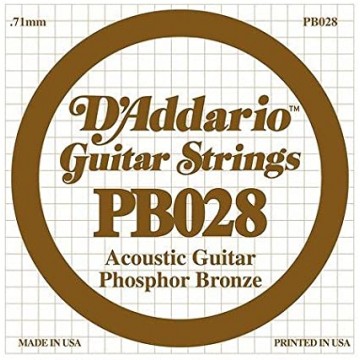 PB028 Phosphor Bronze 0.71mm Loose Acoustic Guitar String