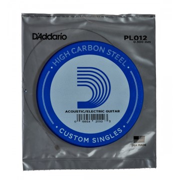 PL012 High Carbon Steel 0.3mm Loose Acoustic/Electric Guitar String